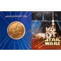 Disney Star Wars Weekends 2004 Bronze Coin LE 1000 Signed by Warwick Davis (Wicket) and Disney artist Randy Noble ~ Coin #0265