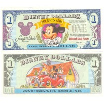 DIZDOLLARS.com | 1993 Mickey's 65th Birthday Series Disney Dollars