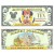 1998 "A" $10 AU 5 Digit S/N A00013672A Disney Dollar - Minnie front with Disneyland on back - Fab 3 Series from Disneyland
