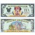 1999 "A" $10 AU Disney Dollar - Minnie front with Disneyland Icons on back - Fab 3 Series from Disneyland
