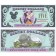 1990 "A" $5 UNC RARE 5 Digit S/N A00015544A Disney Dollar - Goofy front with Disney World on back - 1990 Series from Disneyland  ~ © DizDollars.com