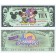 2001 "A" $10 UNC Disney Dollar - Tourists Mickey and Minnie front with Disneyland Resort on back - Disneyland Resort Series from Disneyland ~ © DizDollars.com
