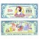 2002 "A" $5 UNC 5 DIGIT S/N A00087167A Disney Dollar - Snow White front with 100 Years of Magic on back - 100 Years of Magic Series from Disneyland ~ © DizDollars.com