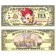 2005 "T" $10 UNC 2 Consecutive S/N T00459730 & 729 Disney Dollar - Minnie front with Disneyland Sleeping Beauty's Castle on back - "T" 50th Anniversary Series from Disney Store ~ © DIZDUDE.com