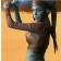 Amy Allen in charcter as Star Wars Jedi Aayla Secura © Dizdollars.com